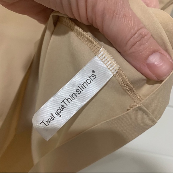 Spank | Tank Top Thinstincts Beige Slimming Shapewear- 2X - Picture 5 of 7